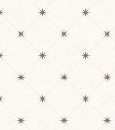 Vit tapet med , Rutigt mönster