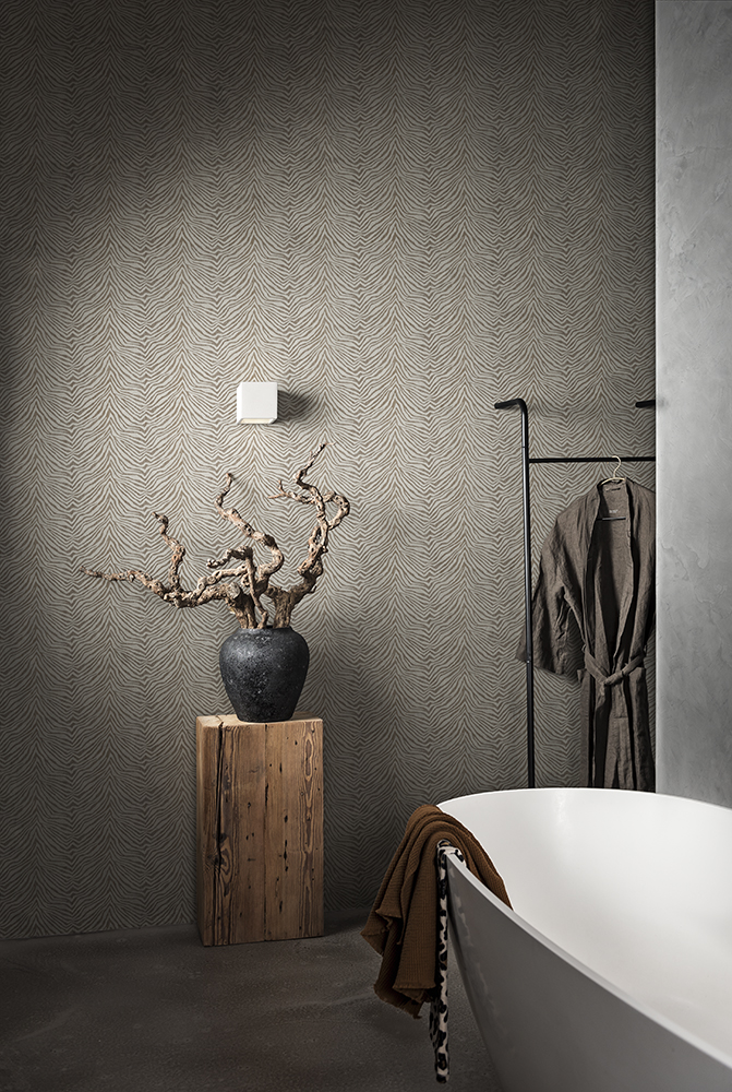 djurm&ouml;nster tapet toalett