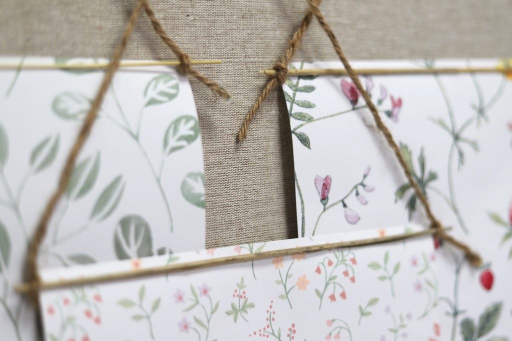 ta tillvara p&aring; och pyssla med tapetprover