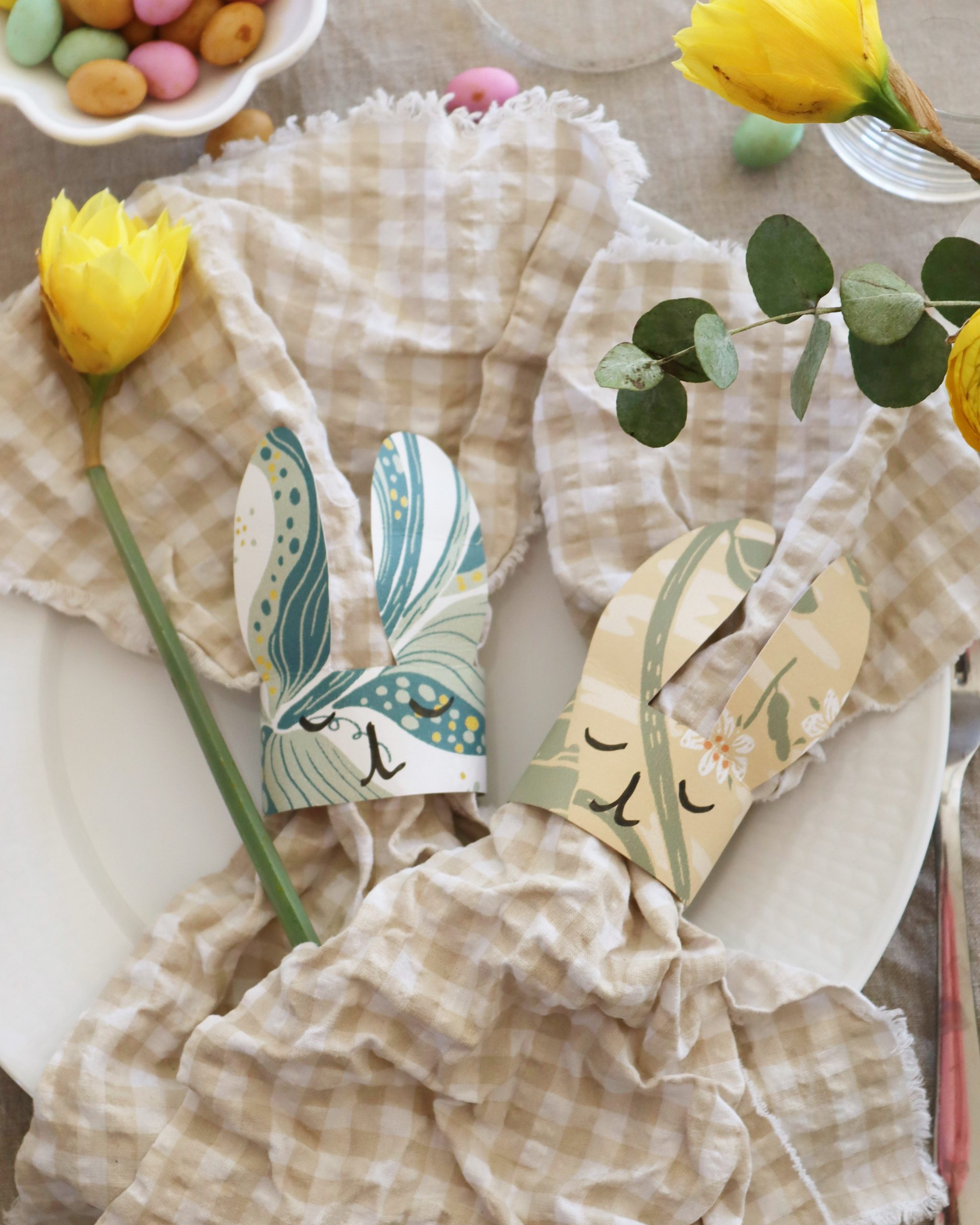 p&aring;skpyssel servettring