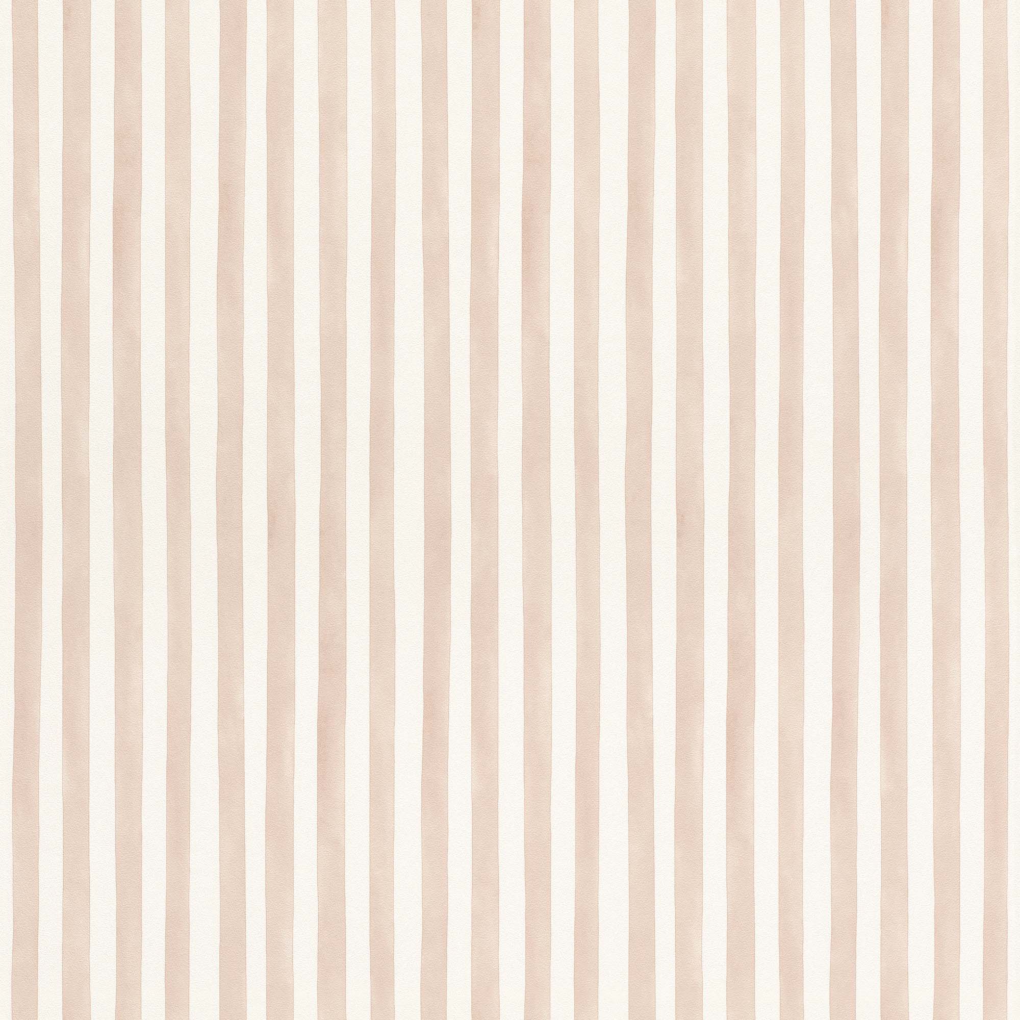 Beige tapet med Randigt mönster