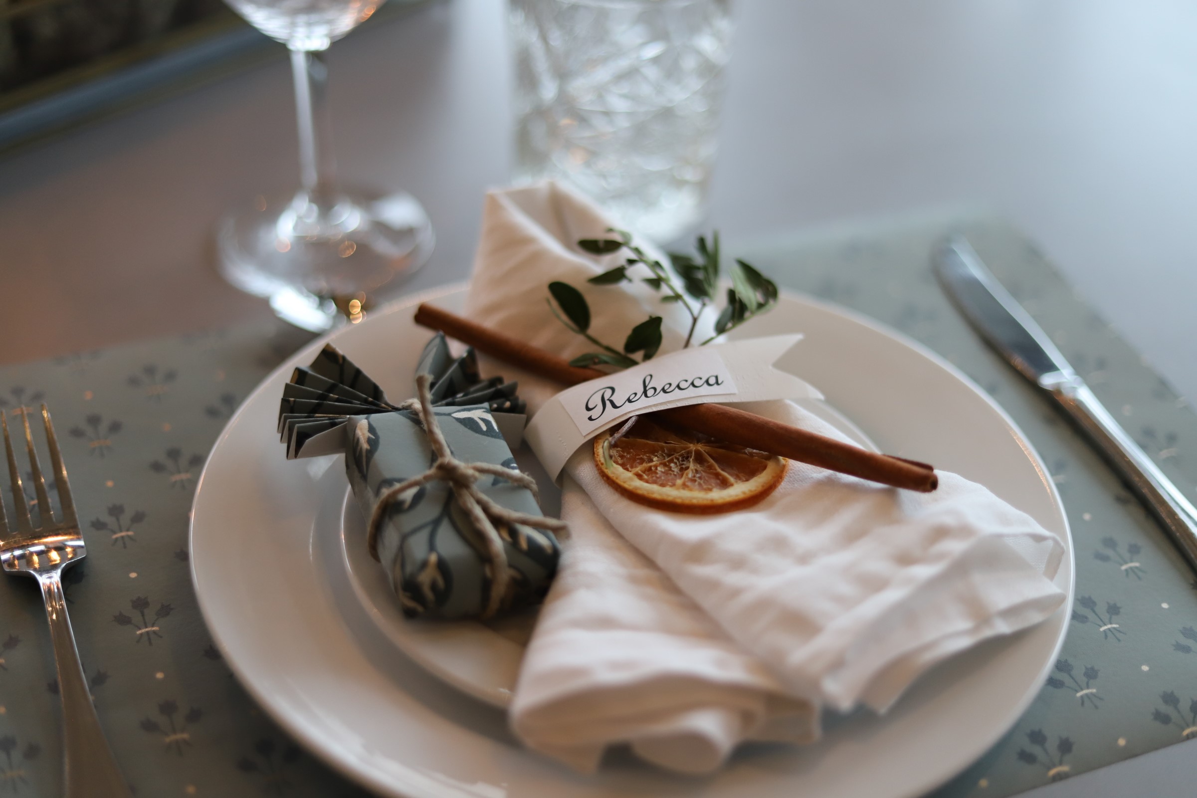 juldukning med tapet